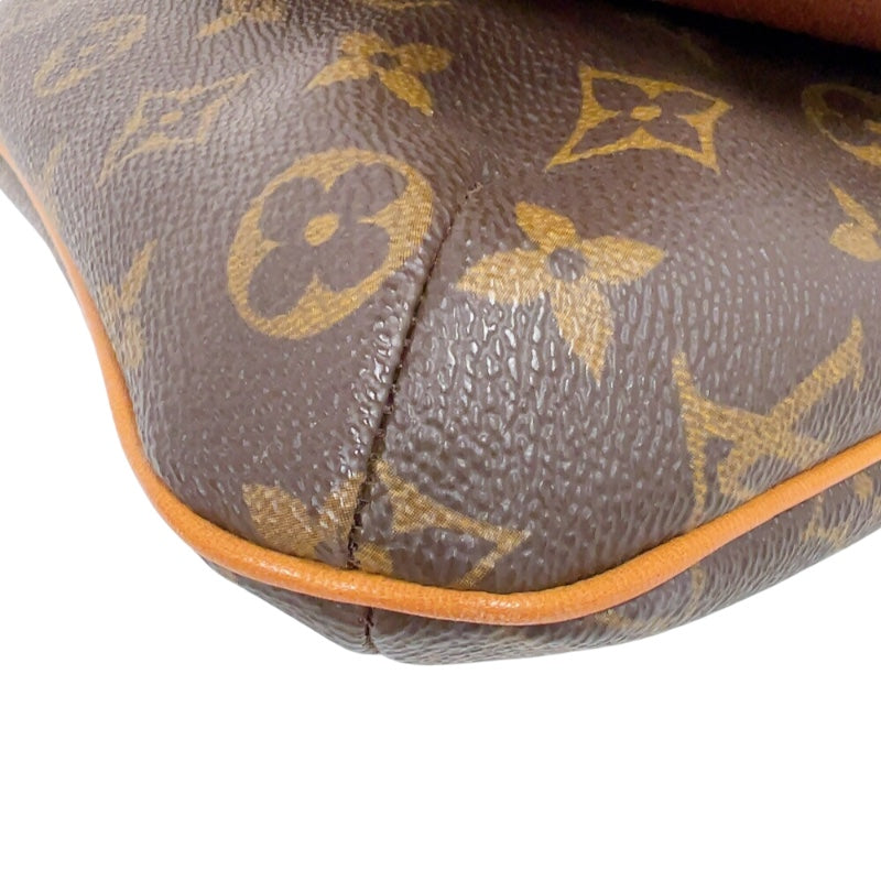 ルイ・ヴィトン LOUIS VUITTON ミュゼット・サルサ ショート M51258 ブラウン　ゴールド金具 モノグラム レディース ショルダーバッグ