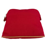 エルメス HERMES ボリードポーチ20 レッド トワル レディース ポーチ