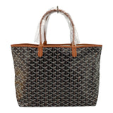 ゴヤール GOYARD サンルイPM ブラック ゴヤールディンキャンバス ユニセックス トートバッグ