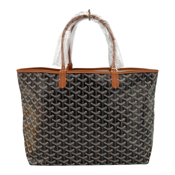 ゴヤール GOYARD サンルイPM ブラック ゴヤールディンキャンバス ユニセックス トートバッグ