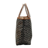 ゴヤール GOYARD サンルイPM ブラック ゴヤールディンキャンバス ユニセックス トートバッグ