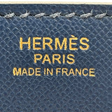 エルメス HERMES バーキン30 セリエ D刻印 ディープブルー/GD金具 マダム レディース ハンドバッグ