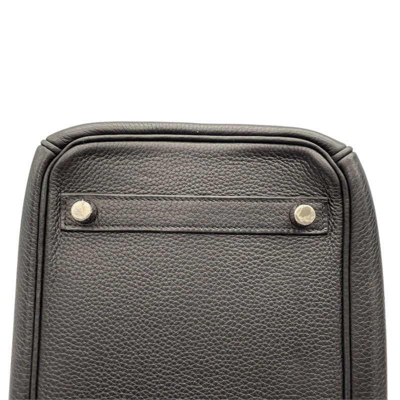 エルメス HERMES バーキン30 □M刻 ブラック　シルバー金具 トゴ レディース ハンドバッグ
