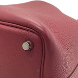 エルメス HERMES ピコタンロックPM T刻 ルビー トリヨン レディース ハンドバッグ