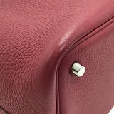 エルメス HERMES ピコタンロックPM T刻 ルビー トリヨン レディース ハンドバッグ