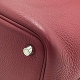 エルメス HERMES ピコタンロックPM T刻 ルビー トリヨン レディース ハンドバッグ