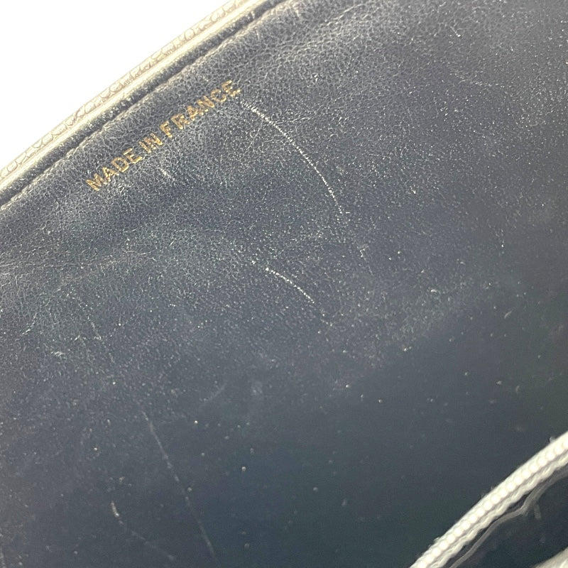 シャネル CHANEL チェーンショルダー シリアル3番台 ブラック×ゴールド金具 キャビアスキン レディース ショルダーバッグ