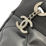 シャネル CHANEL パリビアリッツトートPM 11番台 ブラック SV金具 コーディングキャンバス レディース トートバッグ