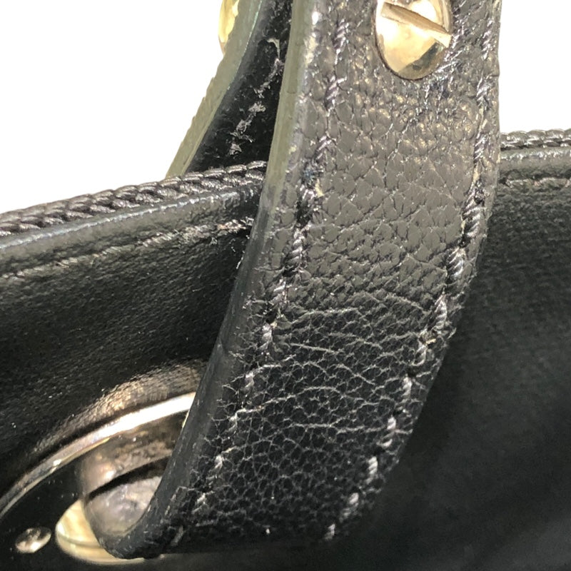 シャネル CHANEL パリビアリッツトートPM 11番台 ブラック SV金具 コーディングキャンバス レディース トートバッグ