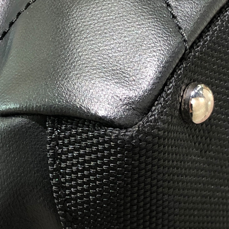 シャネル CHANEL パリビアリッツトートPM 11番台 ブラック SV金具 コーディングキャンバス レディース トートバッグ
