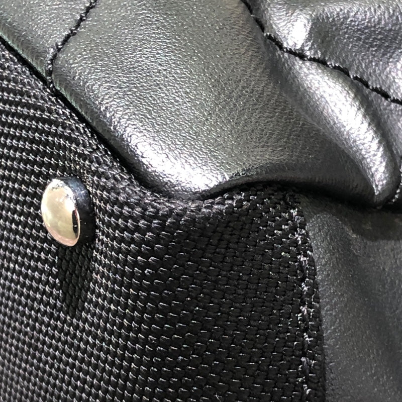 シャネル CHANEL パリビアリッツトートPM 11番台 ブラック SV金具 コーディングキャンバス レディース トートバッグ