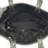 シャネル CHANEL パリビアリッツトートPM 11番台 ブラック SV金具 コーディングキャンバス レディース トートバッグ