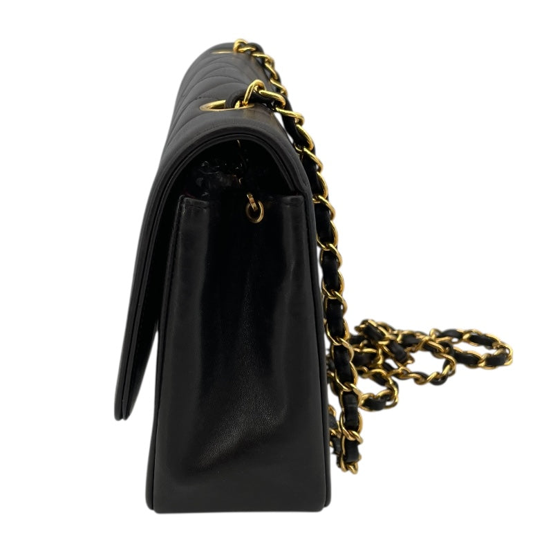シャネル CHANEL ダイアナ25 A01165 2番台 ブラック ラムスキン レディース ショルダーバッグ