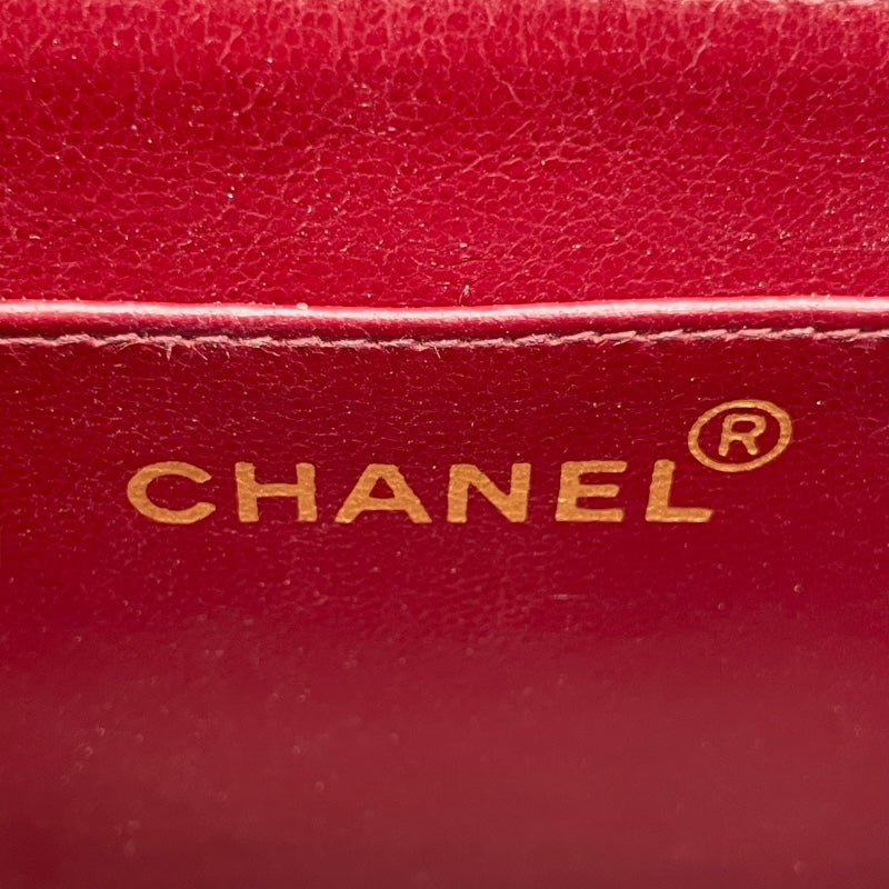 シャネル CHANEL ダイアナ25 A01165 2番台 ブラック ラムスキン レディース ショルダーバッグ