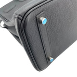 エルメス HERMES バーキン30 □J刻 ブラック シルバー金具 トリヨン レディース ハンドバッグ