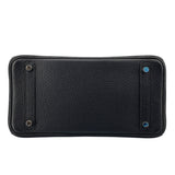 エルメス HERMES バーキン30 □J刻 ブラック シルバー金具 トリヨン レディース ハンドバッグ