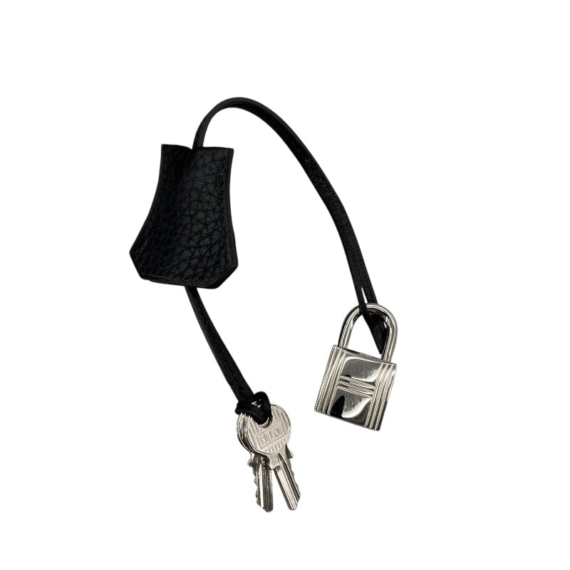 エルメス HERMES バーキン30 □J刻 ブラック シルバー金具 トリヨン レディース ハンドバッグ