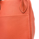 エルメス HERMES リンディ30 □P刻 フラミンゴ×シルバー金具 エバーカラー レディース ハンドバッグ