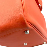 エルメス HERMES リンディ30 □P刻 フラミンゴ×シルバー金具 エバーカラー レディース ハンドバッグ