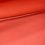 エルメス HERMES リンディ30 □P刻 フラミンゴ×シルバー金具 エバーカラー レディース ハンドバッグ