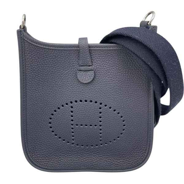 エルメス HERMES エヴリンTPM C刻印 ブルーインディゴ SV金具 トリヨン レディース ショルダーバッグ