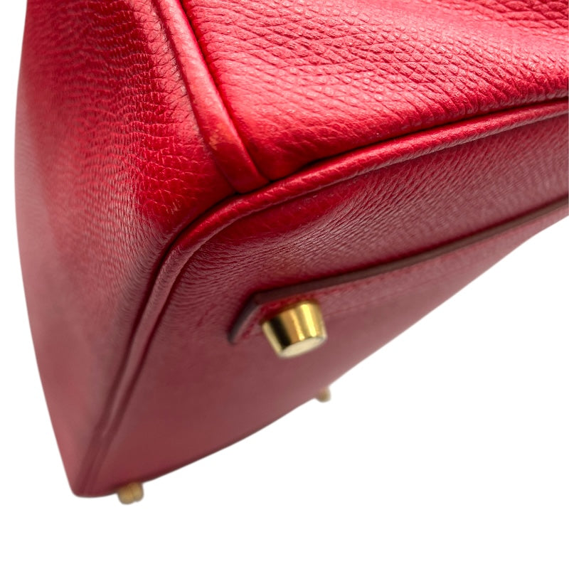 エルメス HERMES バーキン35 □G刻 ルージュヴィフ GD金具 エプソン レディース ハンドバッグ