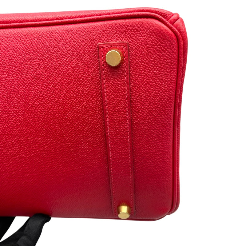 エルメス HERMES バーキン35 □G刻 ルージュヴィフ GD金具 エプソン レディース ハンドバッグ
