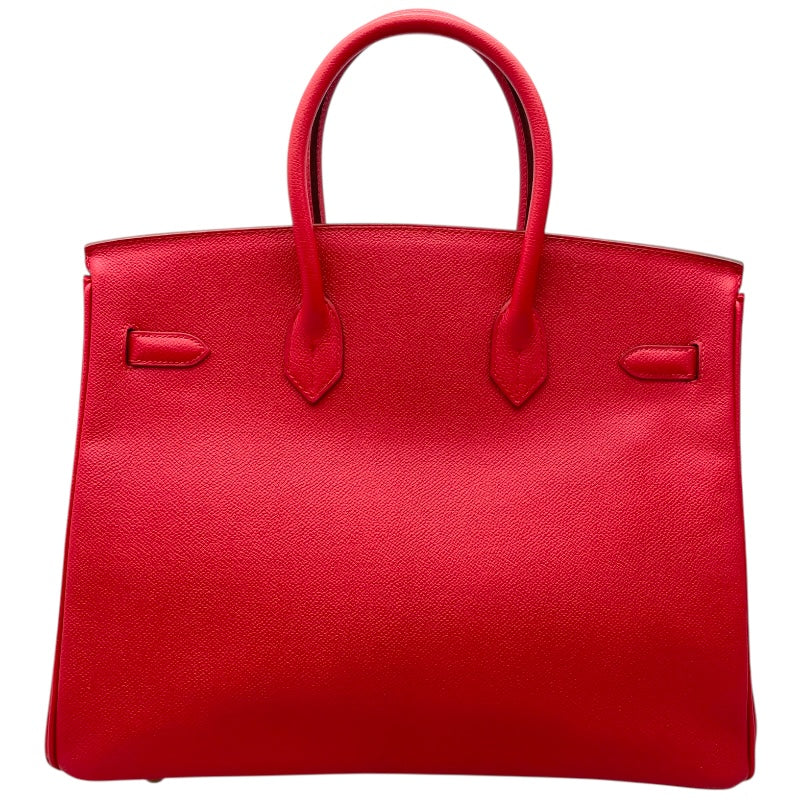 エルメス HERMES バーキン35 □G刻 ルージュヴィフ GD金具 エプソン レディース ハンドバッグ