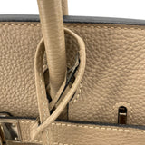 エルメス HERMES バーキン30 □K刻 トゥルティエールグレー/SV金具 トゴ レディース ハンドバッグ