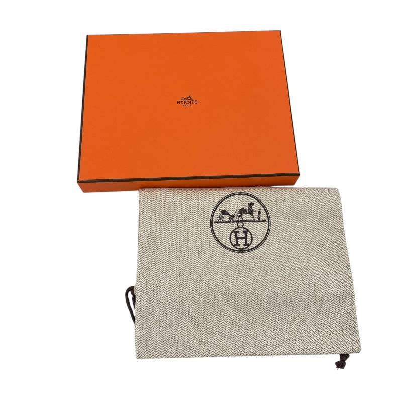 エルメス HERMES ポルトフォイユ ポッシャンプリュス U刻印　(2022年製) ブラック　シルバー金具 スイフト ユニセックス ボディバッグ