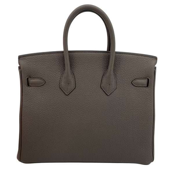 エルメス HERMES バーキン25 U刻印 エタン/SV金具 トゴ レディース ハンドバッグ