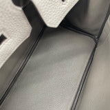 エルメス HERMES バーキン25 U刻印 エタン/SV金具 トゴ レディース ハンドバッグ