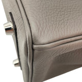 エルメス HERMES バーキン25 U刻印 エタン/SV金具 トゴ レディース ハンドバッグ