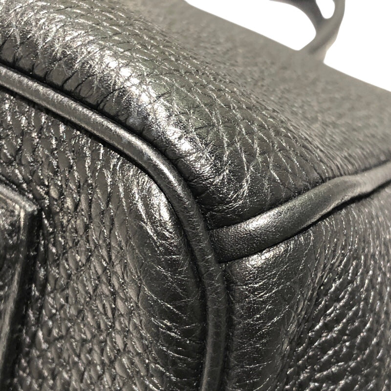 エルメス HERMES バーキン35 □L刻 ブラック×SV金具 トゴ レディース ハンドバッグ