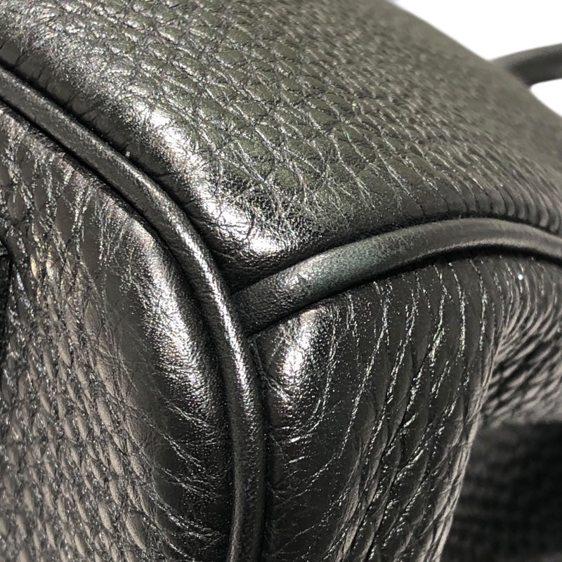 エルメス HERMES バーキン35 □L刻 ブラック×SV金具 トゴ レディース ハンドバッグ