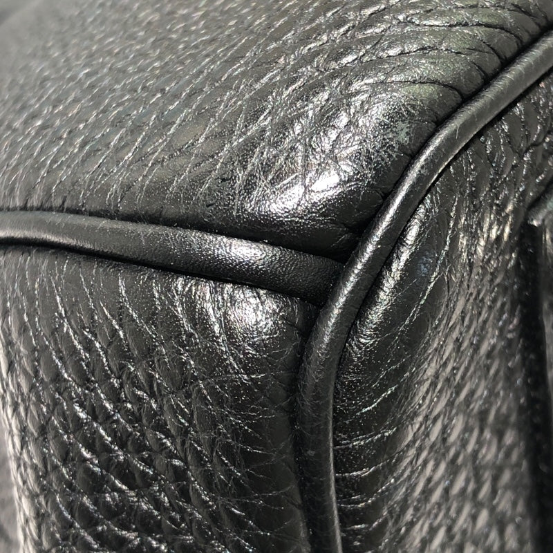 エルメス HERMES バーキン35 □L刻 ブラック×SV金具 トゴ レディース ハンドバッグ
