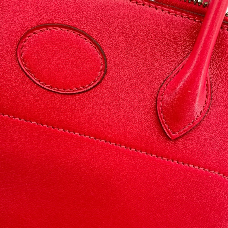 エルメス HERMES ボリード27 ○Y刻 ルージュヴィフ×ゴールド金具 ガリバー レディース ショルダーバッグ
