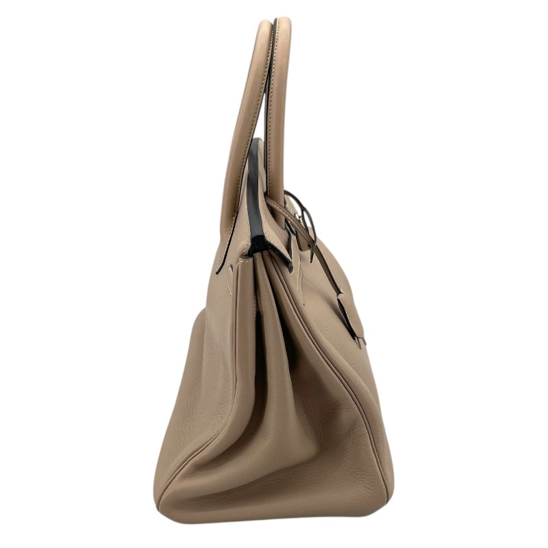 エルメス HERMES バーキン35 □D刻 トゥルティエ―ルグレー/SV金具 トリヨン レディース ハンドバッグ