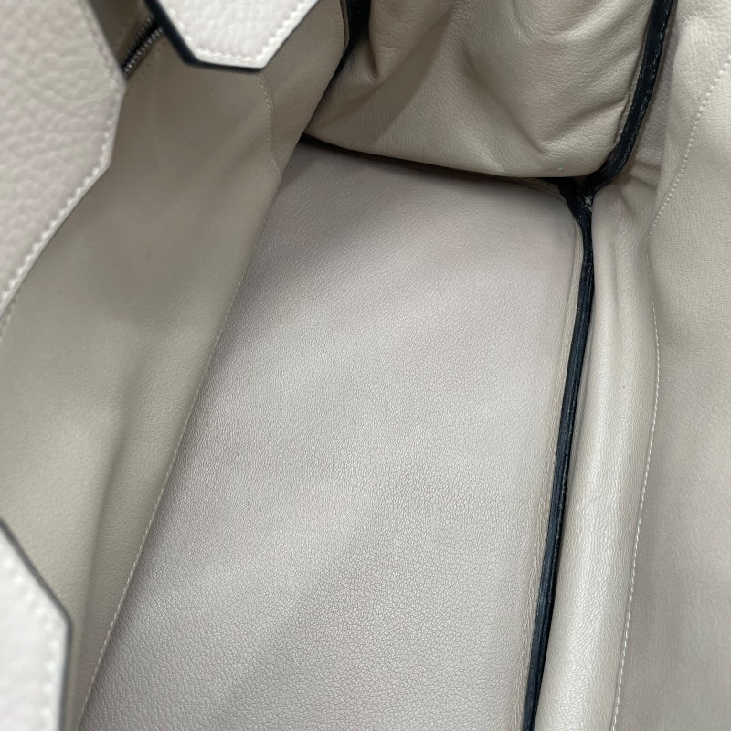 エルメス HERMES バーキン35 □D刻 トゥルティエ―ルグレー/SV金具 トリヨン レディース ハンドバッグ
