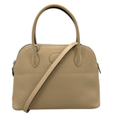 エルメス HERMES ボリード27 A刻 トレンチ×シルバー金具 エプソン レディース ショルダーバッグ