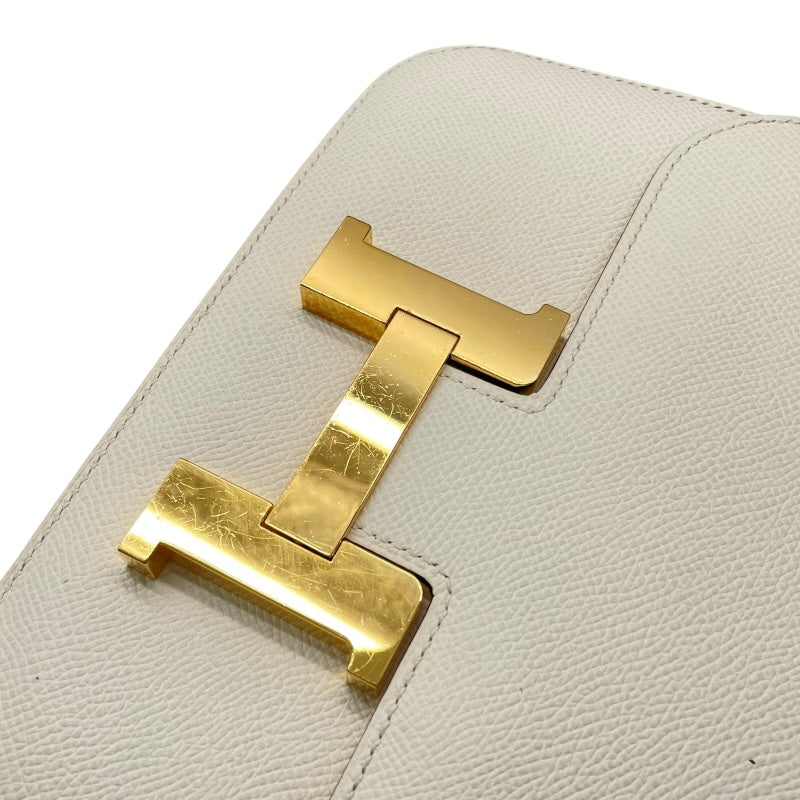 HERMES コンスタンス スリム エプソン ホワイト シルバー金具 HERMES 【新品未使用】 エルメス 入手困難 コンスタンス スリム