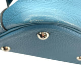 エルメス HERMES ボリード31 □K刻 ブルージーン×シルバー金具 トリヨン レディース ハンドバッグ
