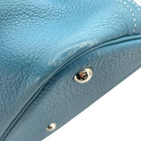 エルメス HERMES ボリード31 □K刻 ブルージーン×シルバー金具 トリヨン レディース ハンドバッグ