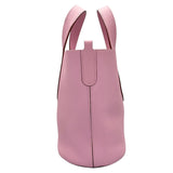エルメス HERMES インザループ18 B刻 モーヴシルベストル　シルバー金具 スイフト/トリヨン レディース ハンドバッグ