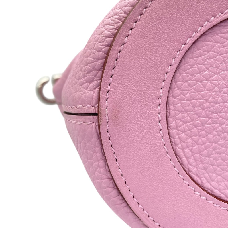 エルメス HERMES インザループ18 B刻 モーヴシルベストル　シルバー金具 スイフト/トリヨン レディース ハンドバッグ