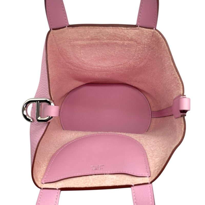 エルメス HERMES インザループ18 B刻 モーヴシルベストル　シルバー金具 スイフト/トリヨン レディース ハンドバッグ