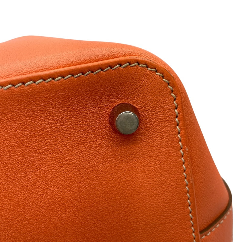 エルメス HERMES ツールボックス26 □Q刻 フラミンゴ SV金具 スイフト レディース ショルダーバッグ