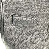 エルメス HERMES バーキン30 □G刻 ブラック×ゴールド金具 トゴ レディース ハンドバッグ