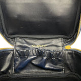 シャネル CHANEL バニティ A01618　46番台 ブルー　ゴールド金具 デニム レディース ハンドバッグ