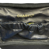 シャネル CHANEL バニティ A01618　46番台 ブルー　ゴールド金具 デニム レディース ハンドバッグ